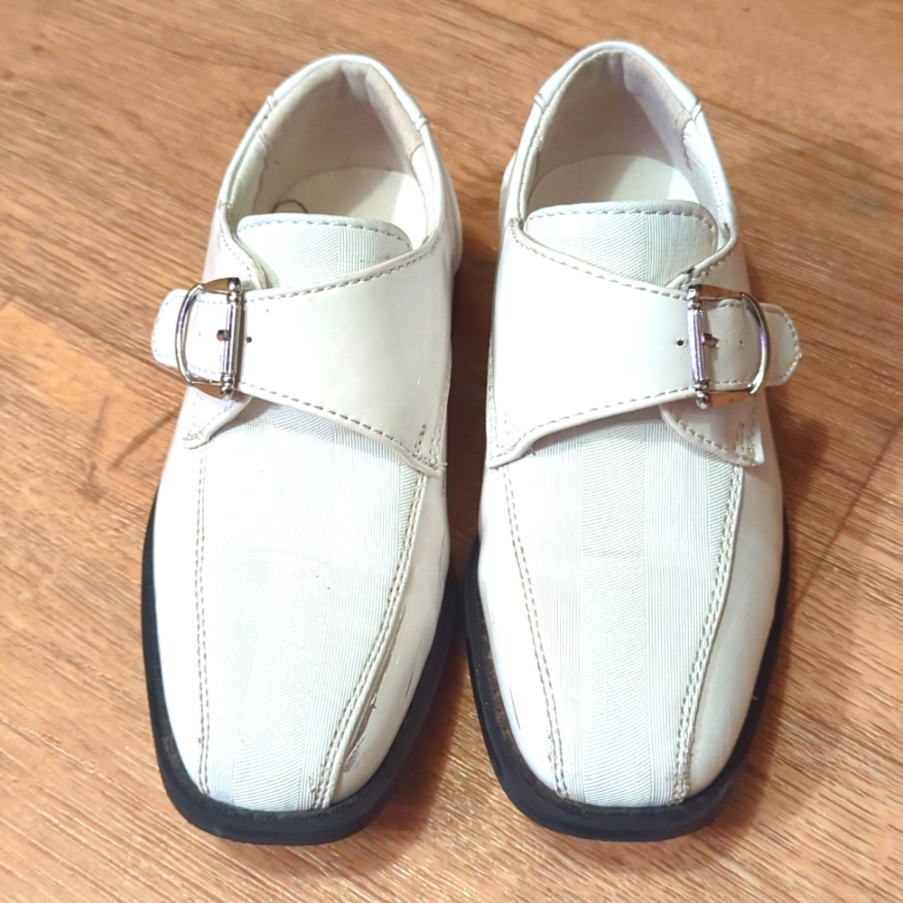 Toddler dress shoes white boys